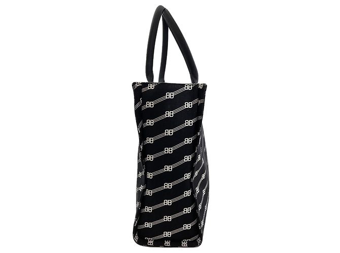 Everyday Borsa Tote BB Monogram di Balenciaga Nero - vista 3