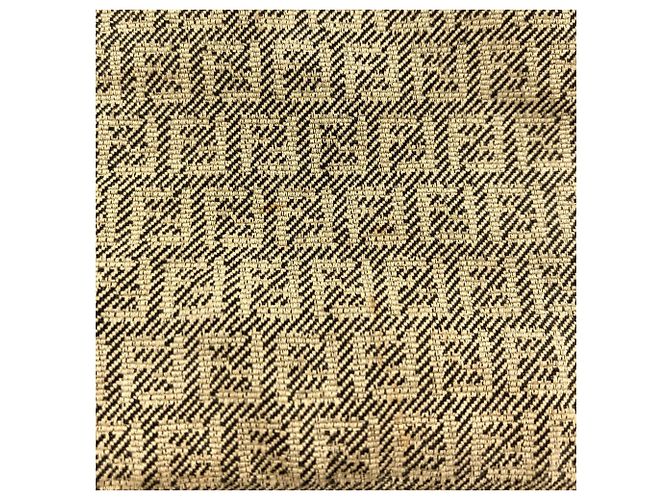 Sac fourre-tout Fendi Zucchino Beige - vue 15