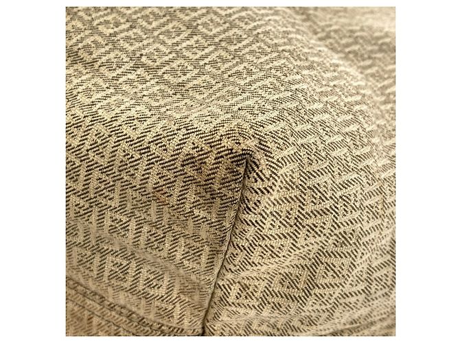 Sac fourre-tout Fendi Zucchino Beige - vue 27