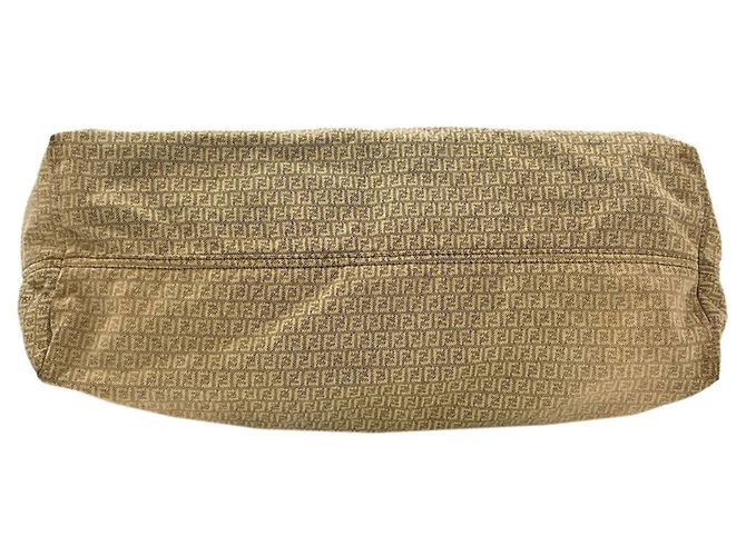 Sac fourre-tout Fendi Zucchino Beige - vue 4