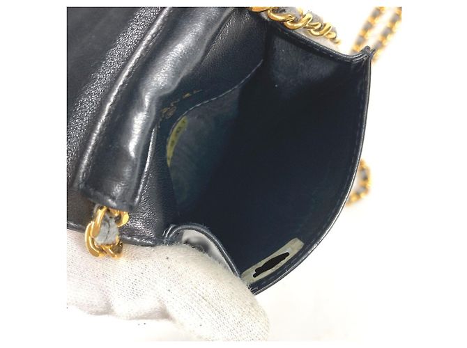 Vintage Chanel CC Coco Mark Logo Handy Tasche - Ansicht 3