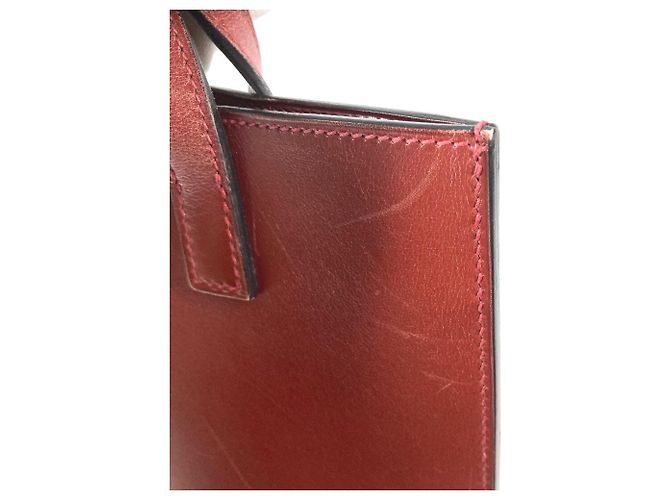 Hermès Philo PM Tasche Braun Boxcalf Leder - Ansicht 11