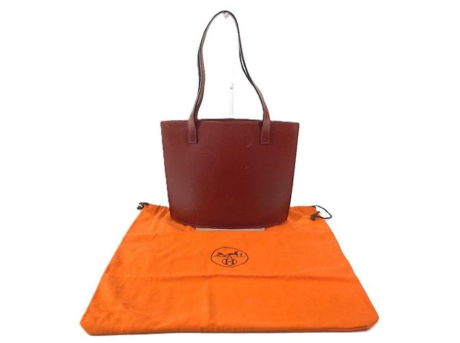 Hermès Philo PM Tasche Braun Boxcalf Leder - Ansicht 15