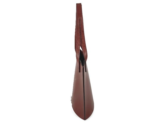 Hermès Philo PM Tasche Braun Boxcalf Leder - Ansicht 4