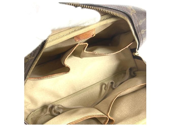 Borsa Deauville Monogram Louis Vuitton Marrone - vista 11