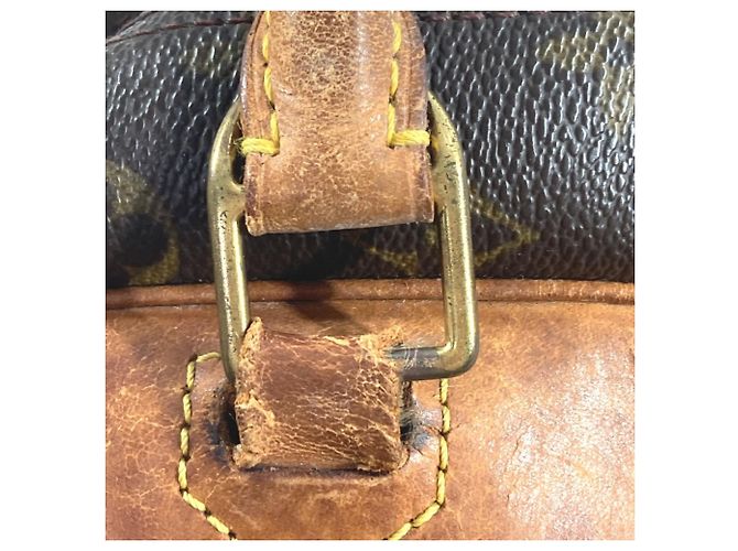 Borsa Deauville Monogram Louis Vuitton Marrone - vista 14