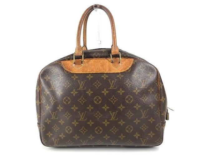 Borsa Deauville Monogram Louis Vuitton Marrone - vista 2