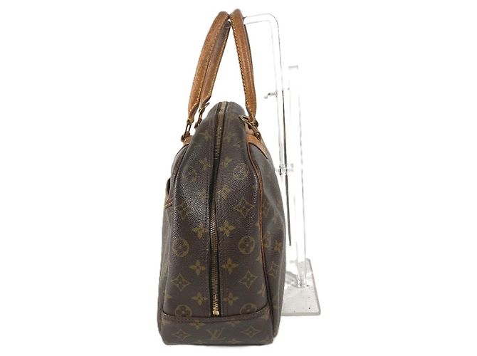 Borsa Deauville Monogram Louis Vuitton Marrone - vista 3