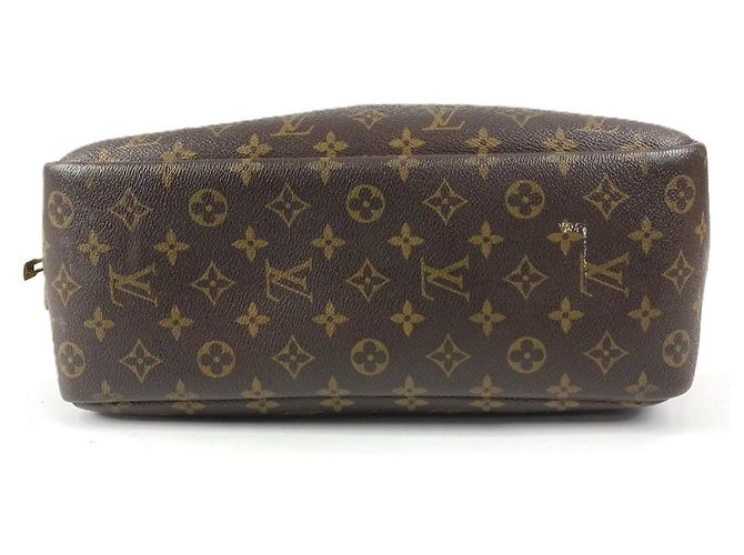 Borsa Deauville Monogram Louis Vuitton Marrone - vista 5