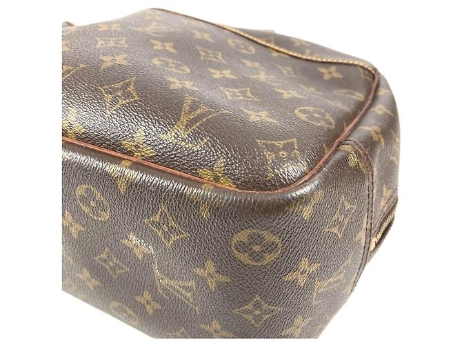 Borsa Deauville Monogram Louis Vuitton Marrone - vista 6