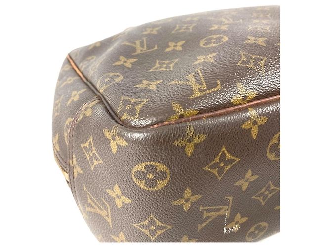 Borsa Deauville Monogram Louis Vuitton Marrone - vista 9