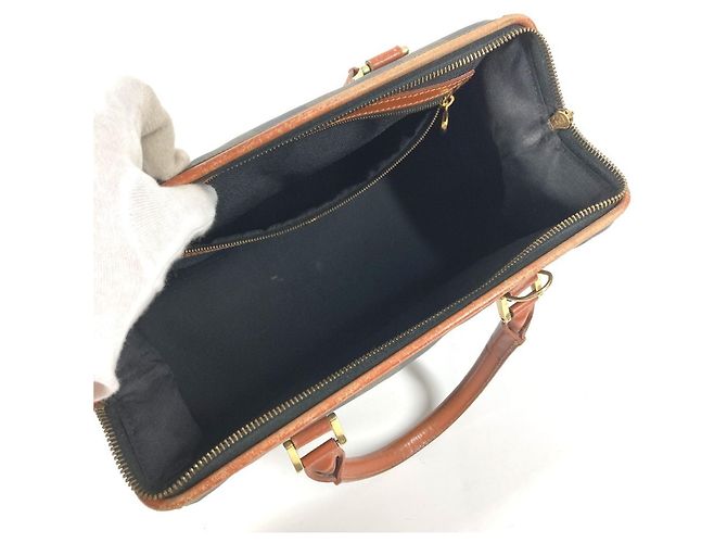 Fendi Vintage Pecan Mini Boston Handtasche Khaki - Ansicht 10
