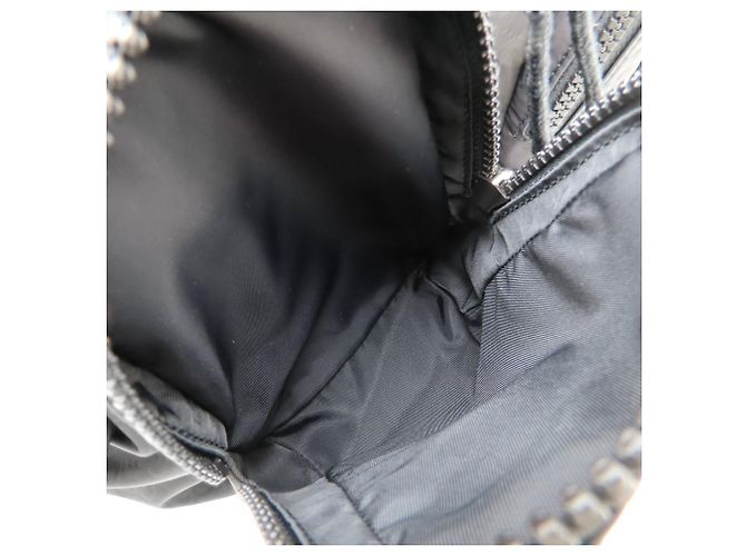 Zaino in Nylon e Pelle Gucci 510343 Nero - vista 10