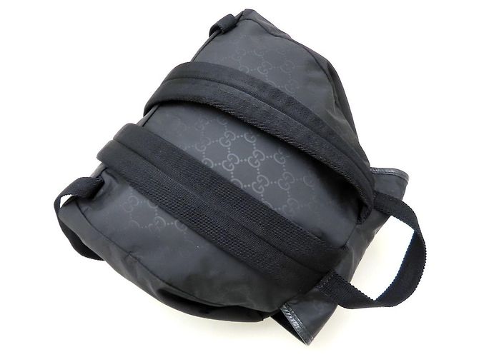 Zaino in Nylon e Pelle Gucci 510343 Nero - vista 5