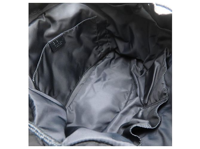 Zaino in Nylon e Pelle Gucci 510343 Nero - vista 6
