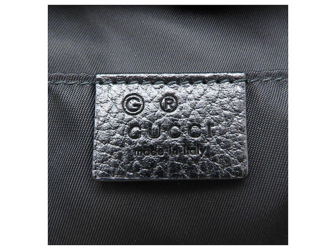 Zaino in Nylon e Pelle Gucci 510343 Nero - vista 7