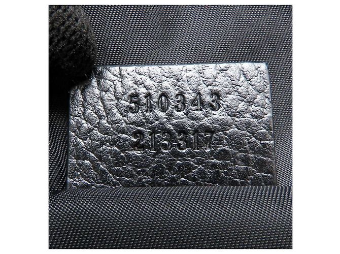 Zaino in Nylon e Pelle Gucci 510343 Nero - vista 8