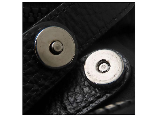 Zaino in Nylon e Pelle Gucci 510343 Nero - vista 9