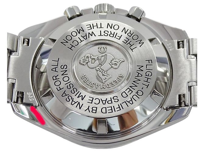 Orologio da Uomo Omega Speedmaster 3597.11.00 Nero - vista 6
