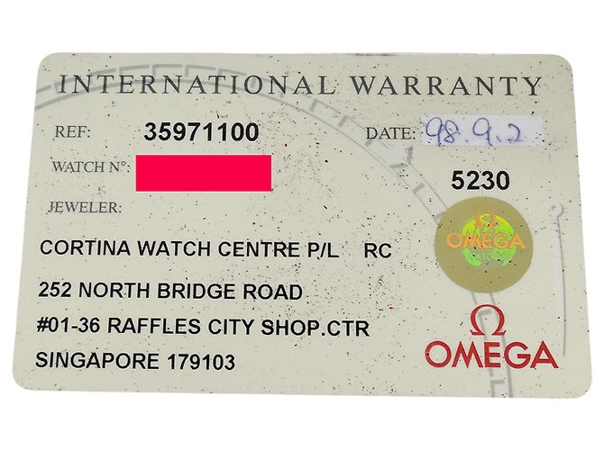 Orologio da Uomo Omega Speedmaster 3597.11.00 Nero - vista 8