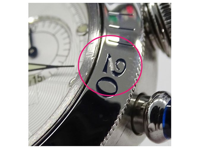 Relógio automático cronógrafo Cartier Pasha - vista 15
