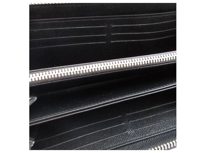 Cartera larga de cuero Epi Louis Vuitton Negro - vista 3