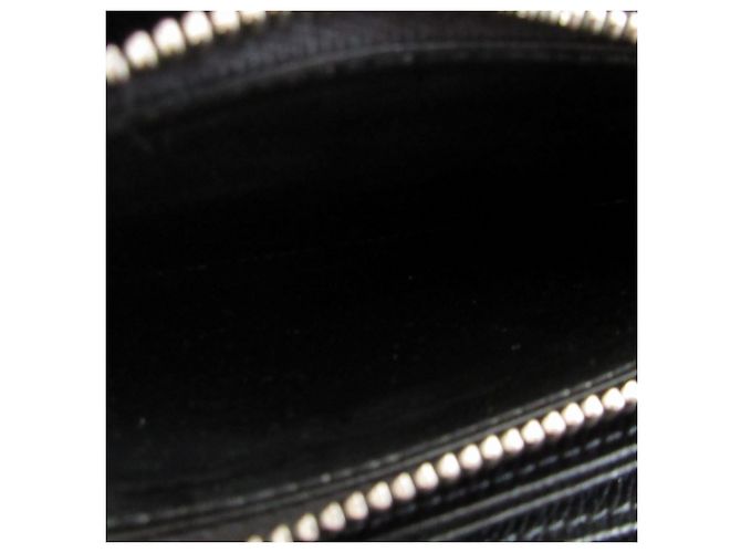 Cartera larga de cuero Epi Louis Vuitton Negro - vista 4