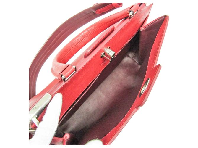 Borsa Astrid in pelle Louis Vuitton Rosso - vista 3