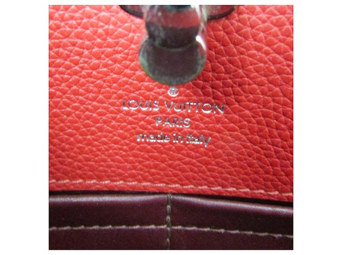 Borsa Astrid in pelle Louis Vuitton Rosso - vista 4