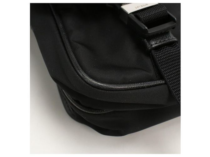 Bolso cruzado negro Prada para hombres - vista 7