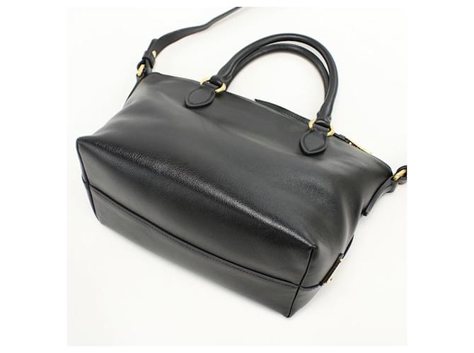 Borsa in pelle nera Prada Nero - vista 2
