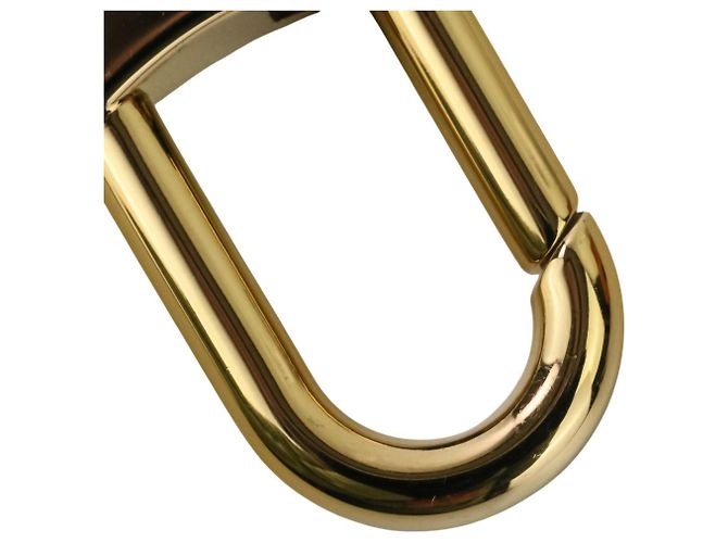 Portachiavi Monogram Spring Street di Louis Vuitton Marrone Rosa D'oro - vista 12