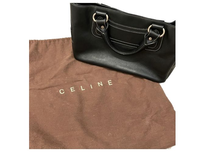 Céline Borsa a mano Celine Boogie Bag Nero - vista 11