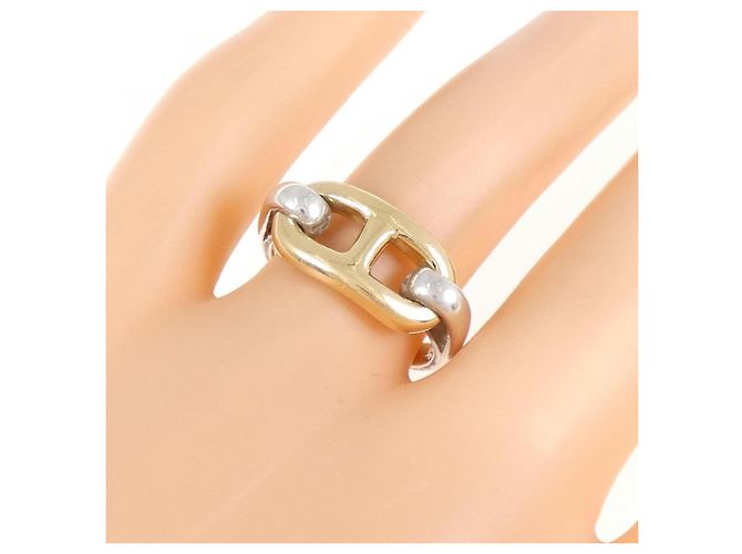 Ring Anillo Chaine d'Ancre Hermès Plata - vista 5