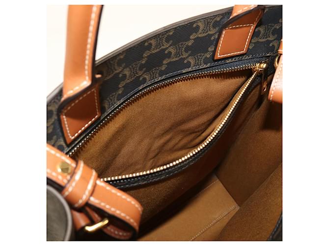 Céline Borsa tote marrone Celine - vista 4