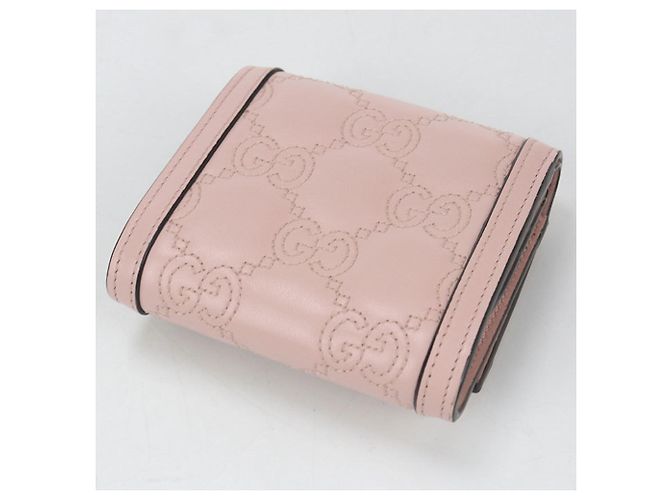 Billetera bi-fold Gucci rosa - vista 2