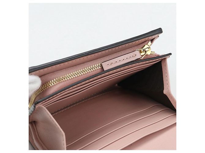 Billetera bi-fold Gucci rosa - vista 6