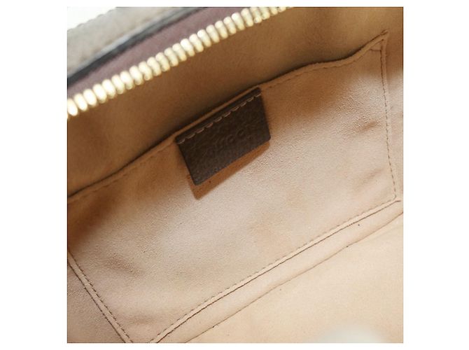 Borsa a tracolla Ophidia di GUCCI Marrone - vista 4