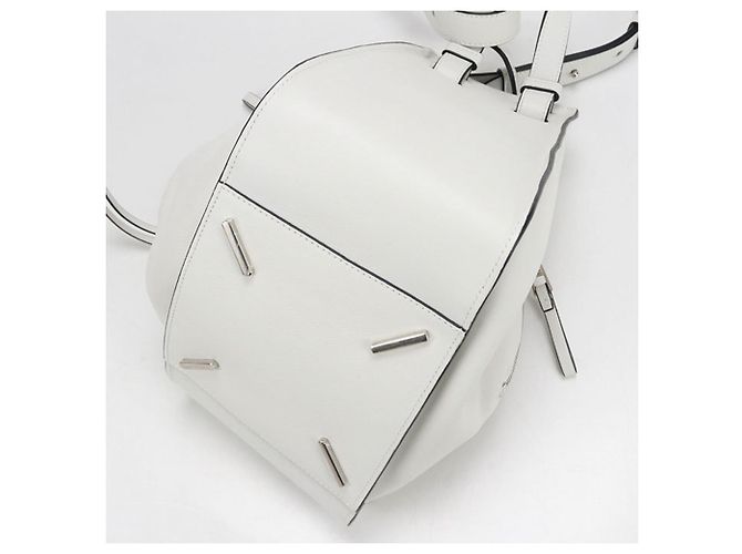 Kleine Hammock Tasche von Loewe Weiß - Ansicht 2