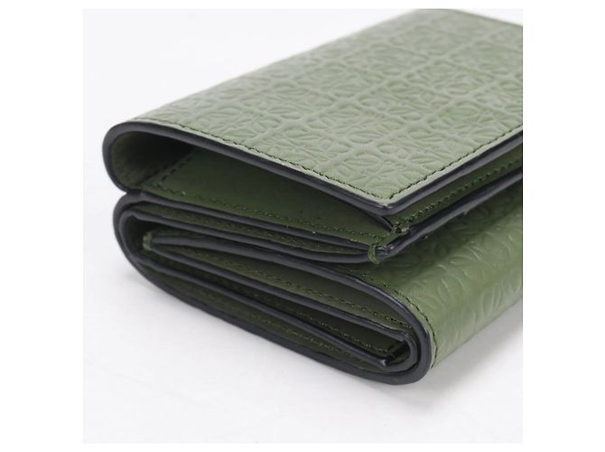 Billetera Trifold Loewe Verde - vista 7