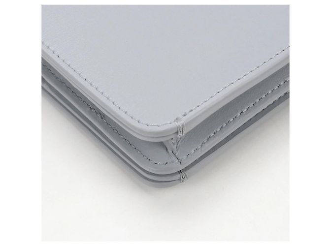 Céline Celine Triomphe Bi-Fold Geldbörse Blau - Ansicht 6