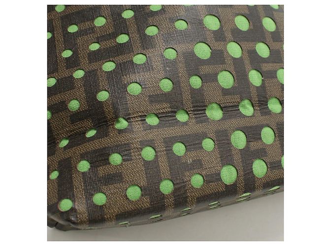 Borsa Tote Zucca Marrone Fendi - vista 7