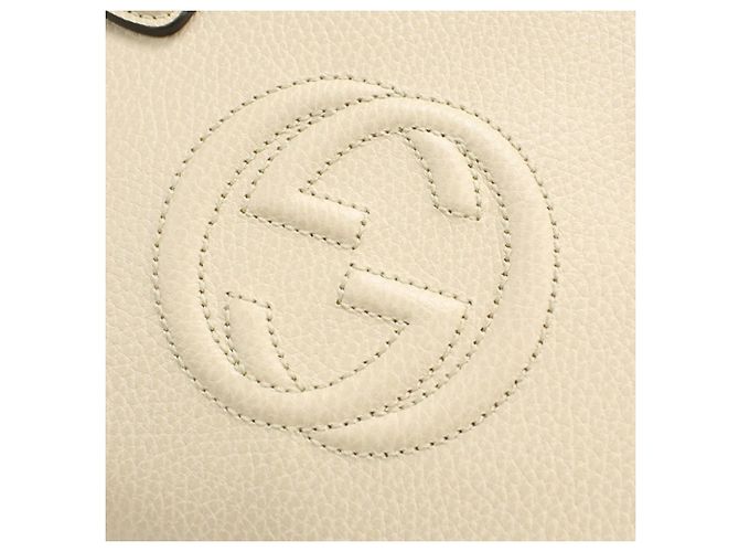 Borsa Gucci Soho avorio Crudo - vista 7