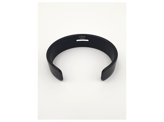 Hermès Bracciale Kelly Alluminio So Black, T4 Nero - vista 4