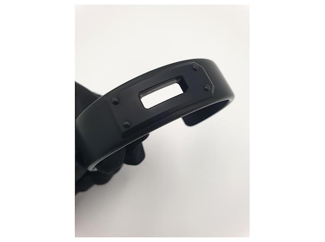 Hermès Bracciale Kelly Alluminio So Black, T4 Nero - vista 5