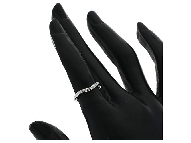 Anillo de diamante de banda curva Tiffany & Co. - vista 7