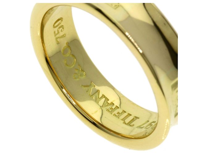 Anello Tiffany & Co. 1837 in oro giallo 18K - vista 10