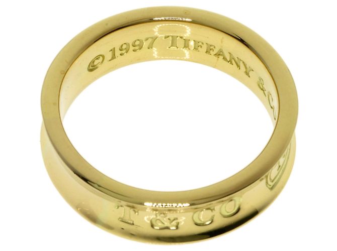 Anello Tiffany & Co. 1837 in oro giallo 18K - vista 4