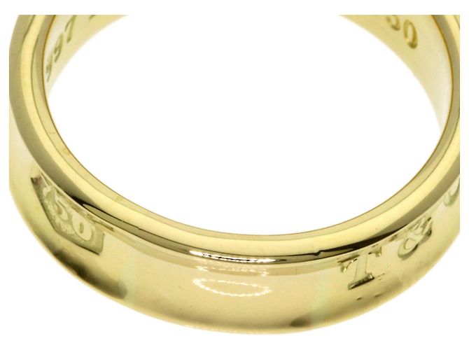 Anello Tiffany & Co. 1837 in oro giallo 18K - vista 8