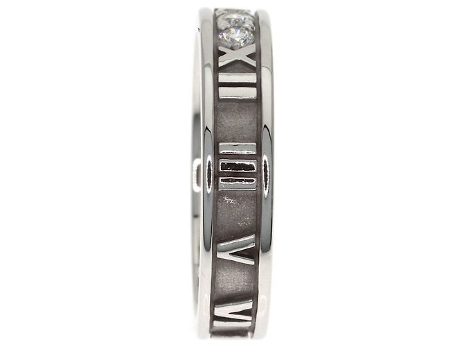 Schmale Diamantring Atlas von Tiffany & Co. - Ansicht 3
